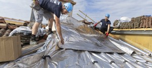 Reportage isalation TRISO-TOITURE avec SER BTP  à Toulouse, place de Bologne  (31)