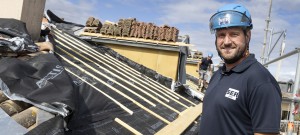 Reportage isalation TRISO-TOITURE avec SER BTP  à Toulouse, place de Bologne  (31)