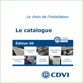 CDVI présente son catalogue ÉDITION 50 et son nouveau site internet