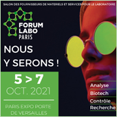 ForumLabo du 5 au 7 octobre 2021 à Paris.