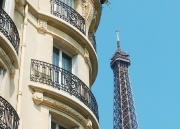 view at the Eiffel tower