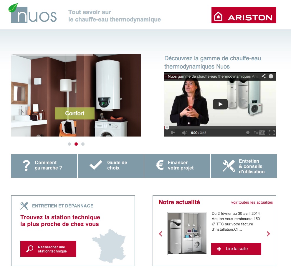 Pour tout savoir sur le chauffeeau thermodynamique, Ariston lance www — free download