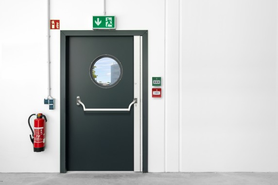 Fluchtweg TÃ¼r Notausgang